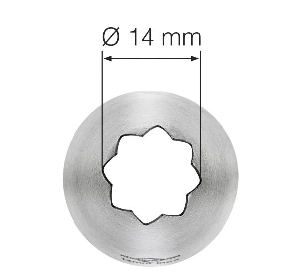 Küchenprofi Bake Sterntülle 14 mm 08 0548 28 14